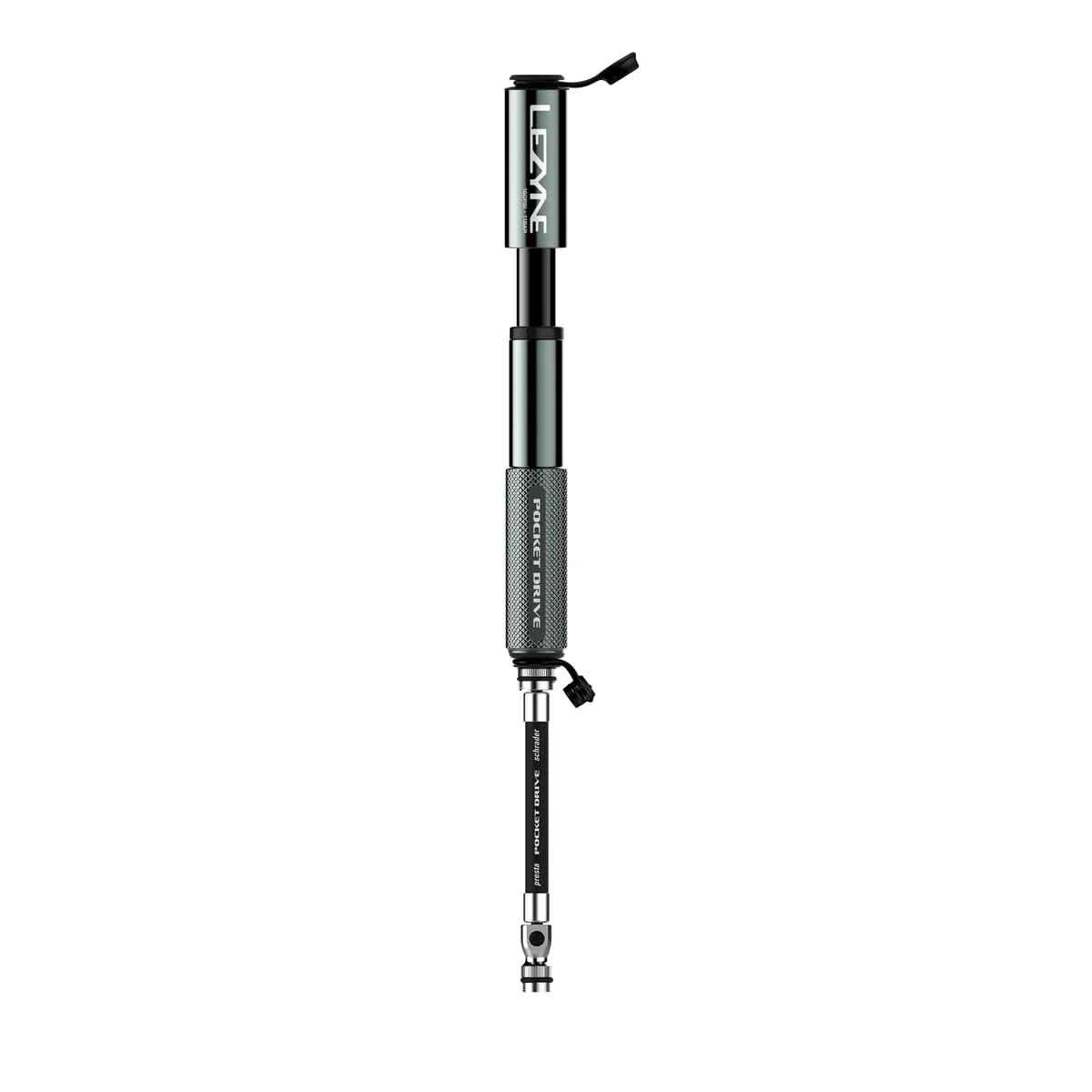 Pompe à Main LEZYNE POCKET DRIVE HP Argent - Image 2