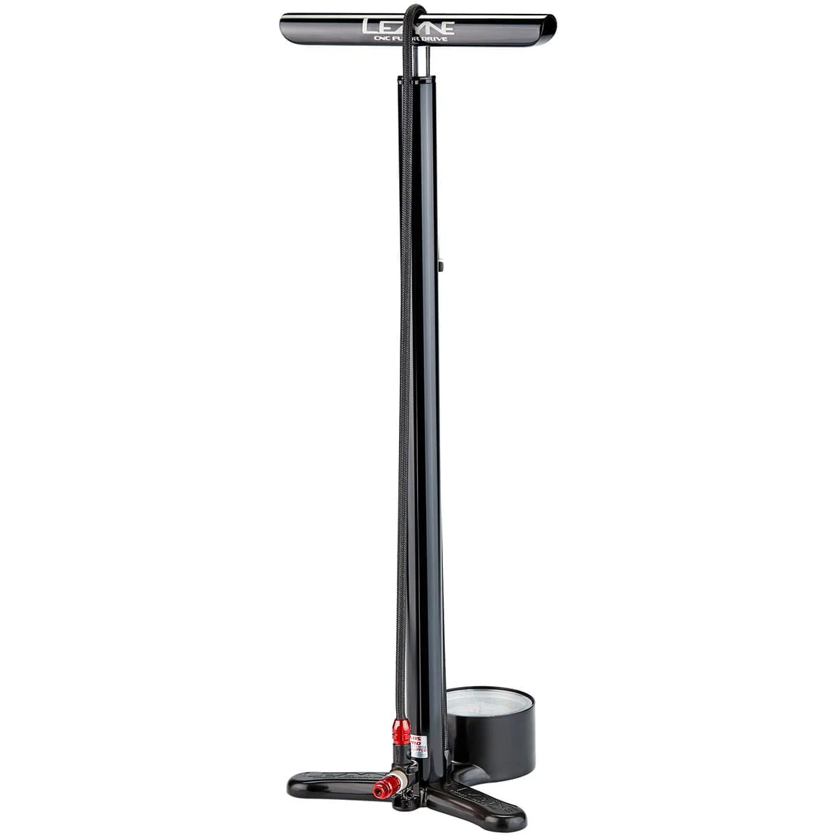 Pompe à Pied LEZYNE CNC FLOOR DRIVE Noir