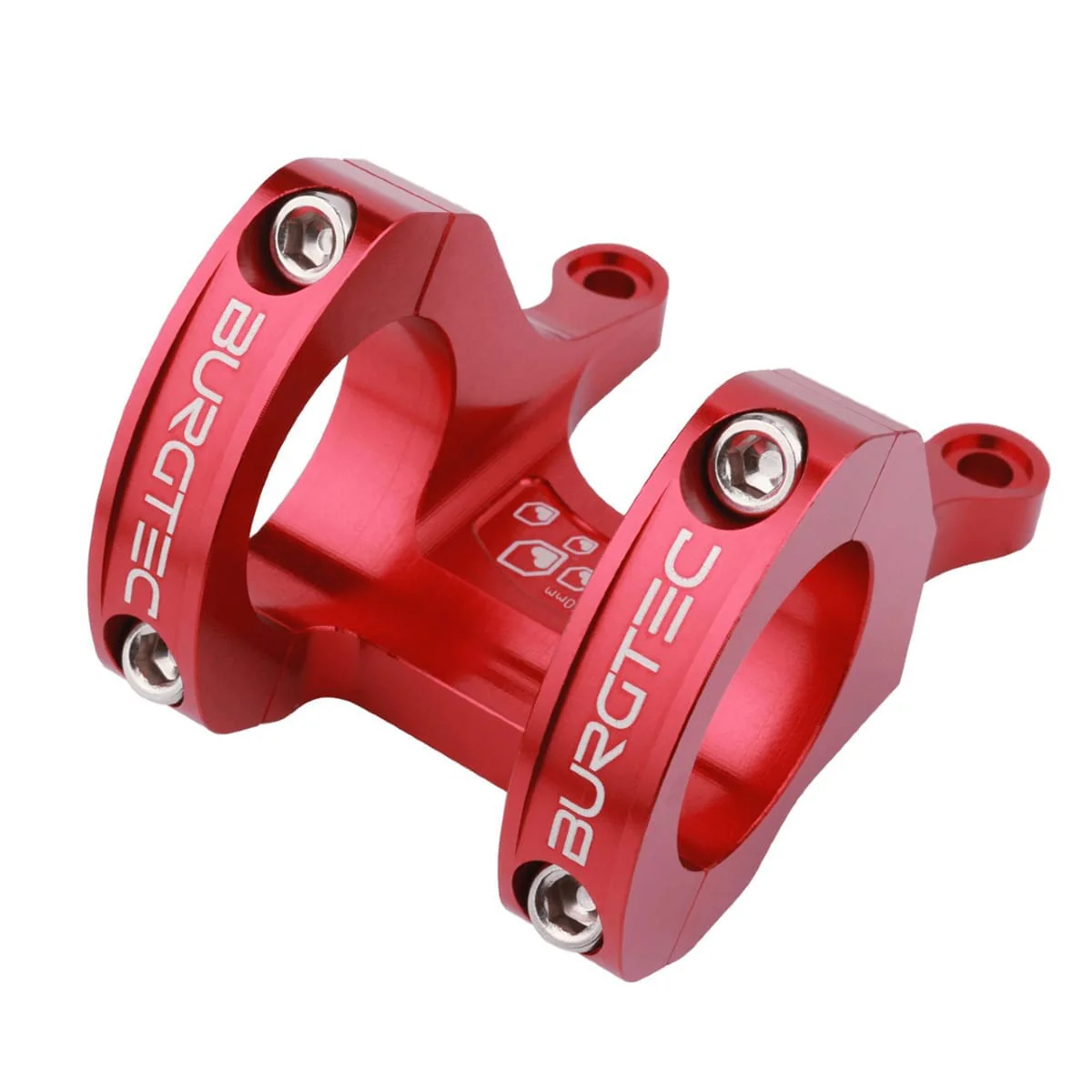 Potence BURGTEC Direct Mount MK3 Rouge