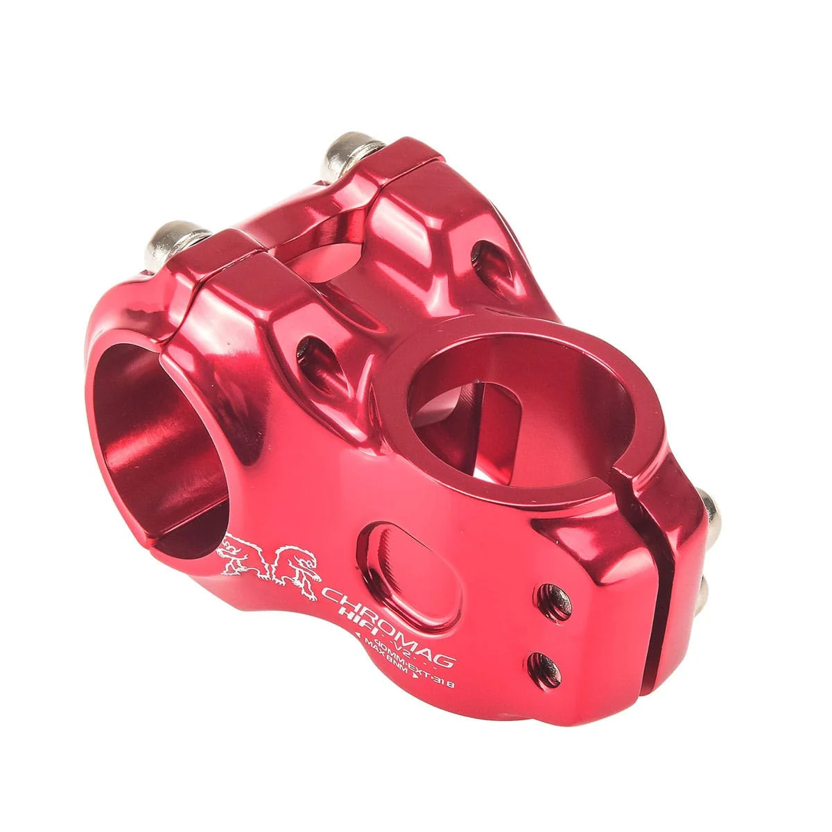 Potence CHROMAG HIFI V2 0° Rouge - Image 2