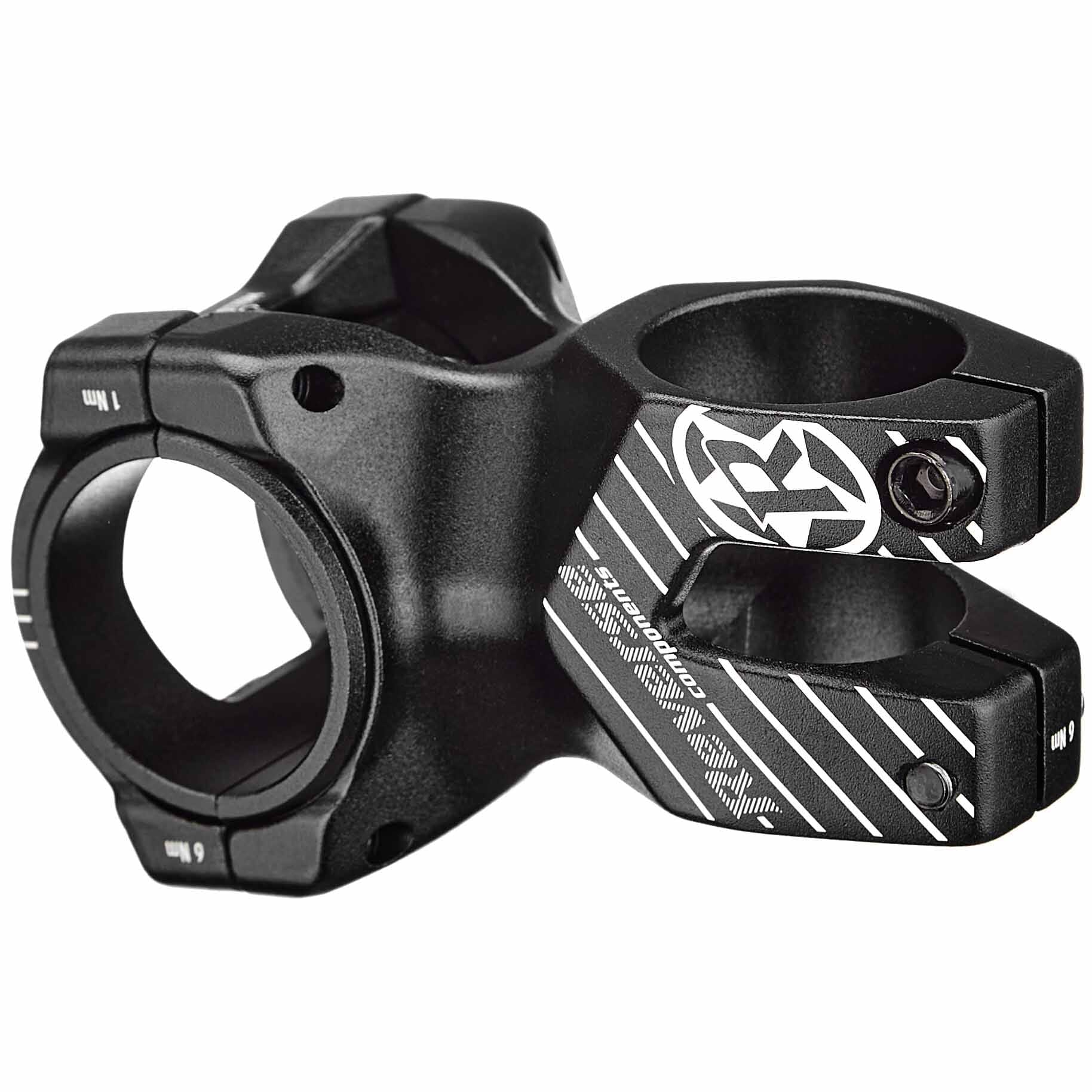 Potence REVERSE COMPONENTS BLACK ONE D-2 Noir/Blanc - Image 4