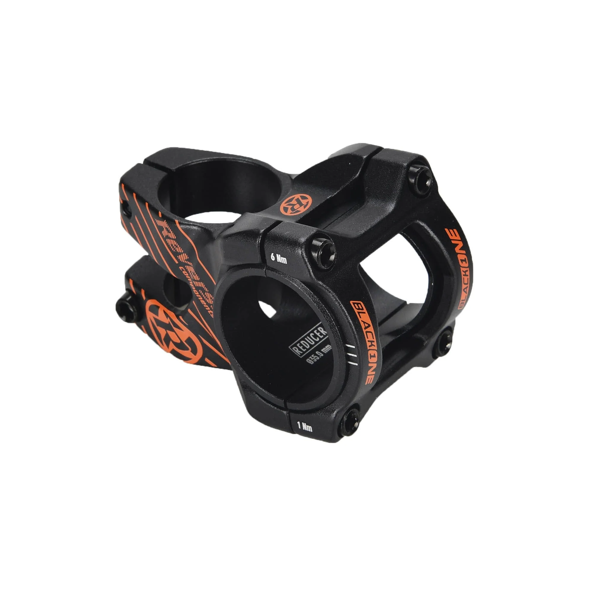 Potence REVERSE COMPONENTS BLACK ONE D-2 Noir/Orange - Image 5