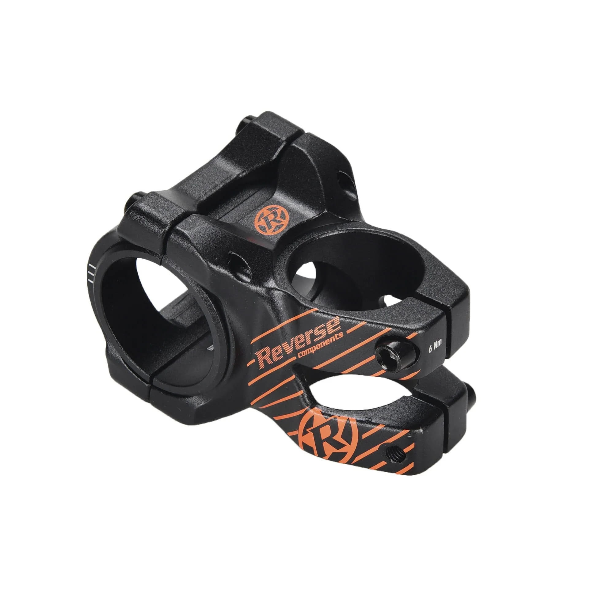 Potence REVERSE COMPONENTS BLACK ONE D-2 Noir/Orange - Image 6