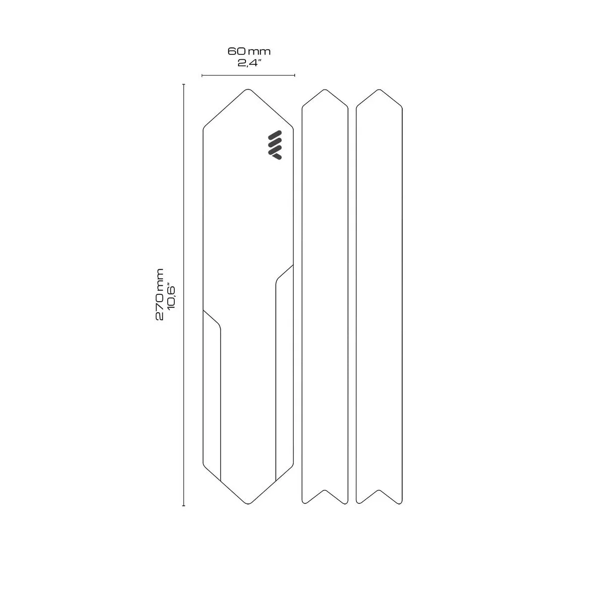 Protection adhésive pour Bases/Haubans ALL MOUNTAIN STYLE Maze - Image 3