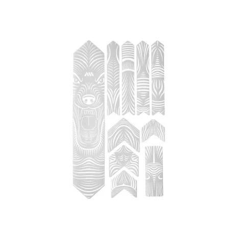 Protection Adhésive pour Cadre ALL MOUNTAIN STYLE EXTRA Bear Blanc