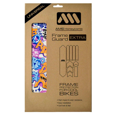 Protection Adhésive pour Cadre ALL MOUNTAIN STYLE EXTRA Born to Be Rider Bleu - Image 2