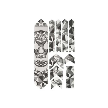 Protection Adhésive pour Cadre ALL MOUNTAIN STYLE EXTRA Fractal Skull