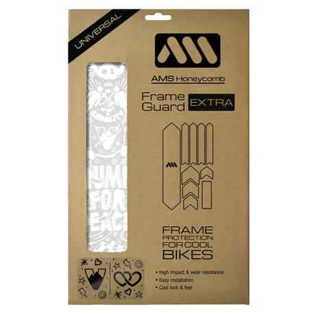 Protection Adhésive pour Cadre ALL MOUNTAIN STYLE EXTRA Pump for Peace Blanc - Image 2