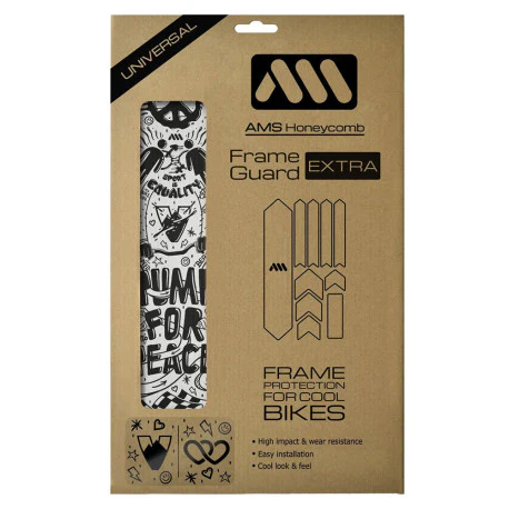 Protection Adhésive pour Cadre ALL MOUNTAIN STYLE EXTRA Pump for Peace Noir - Image 2