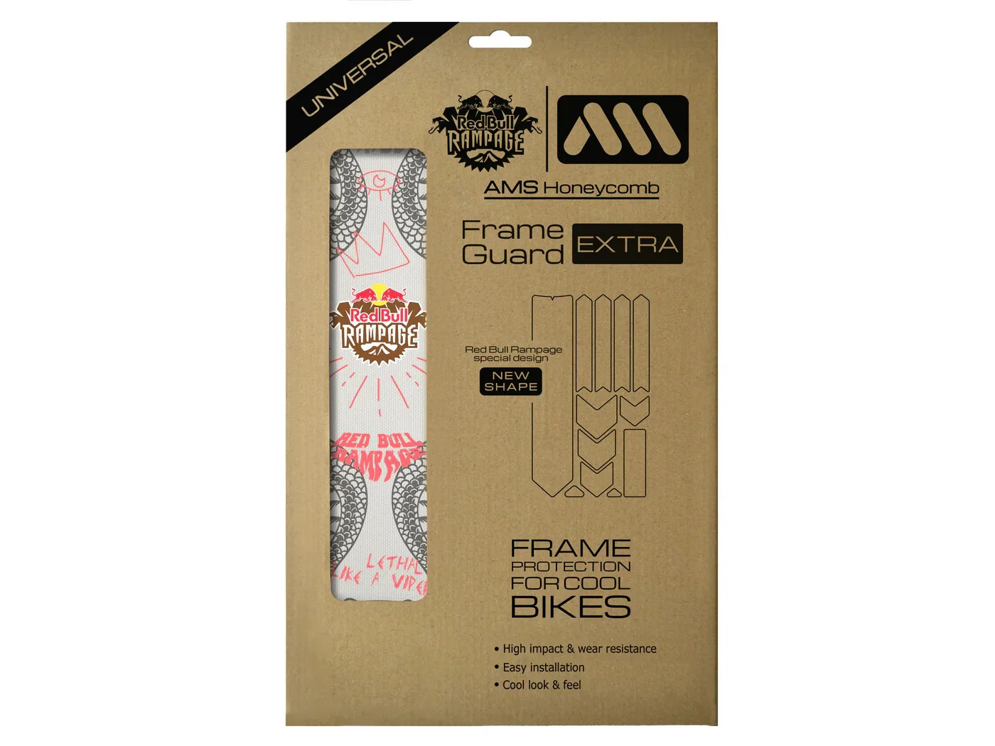 Protection Adhésive pour Cadre ALL MOUNTAIN STYLE EXTRA Red Bull Rampage Freeride Gris - Image 2