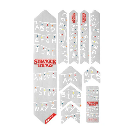 Protection Adhésive pour Cadre ALL MOUNTAIN STYLE EXTRA Stranger Things Lights Blanc