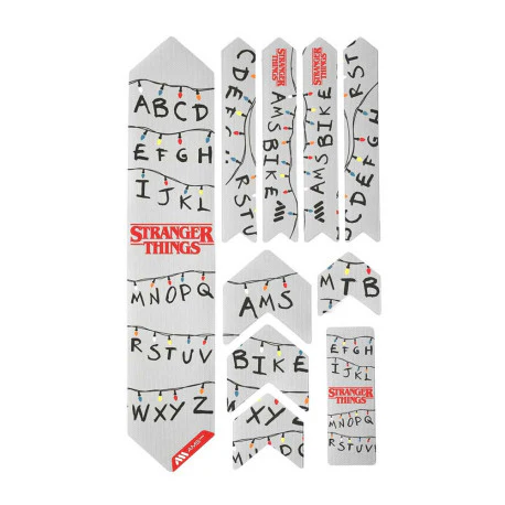 Protection Adhésive pour Cadre ALL MOUNTAIN STYLE EXTRA Stranger Things Lights Noir