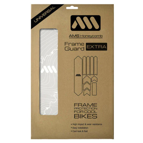 Protection Adhésive pour Cadre ALL MOUNTAIN STYLE EXTRA Tracks Blanc - Image 2