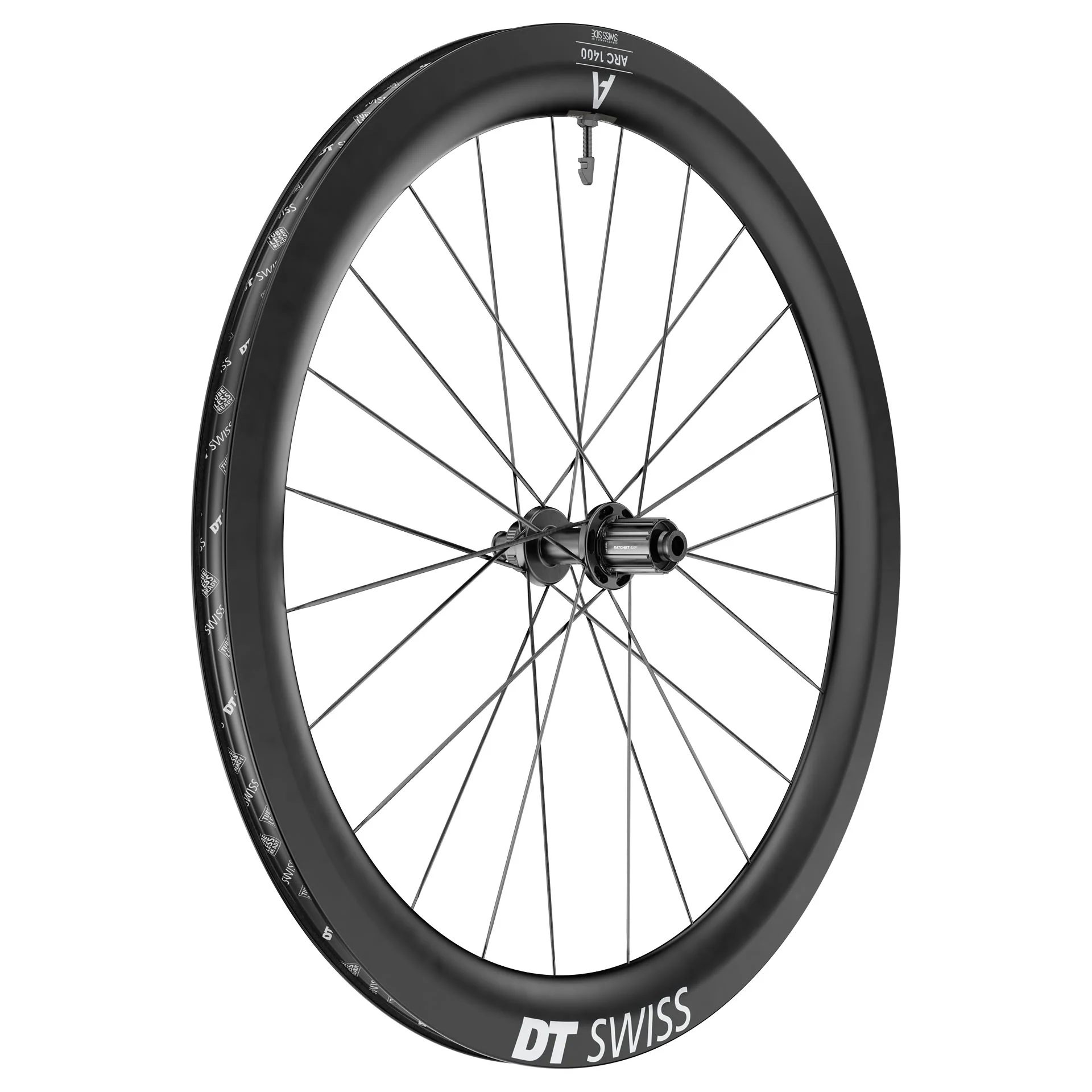 Roue Arrière DT SWISS ARC 1400 DICUT 55 Tubeless Ready (Center Lock)