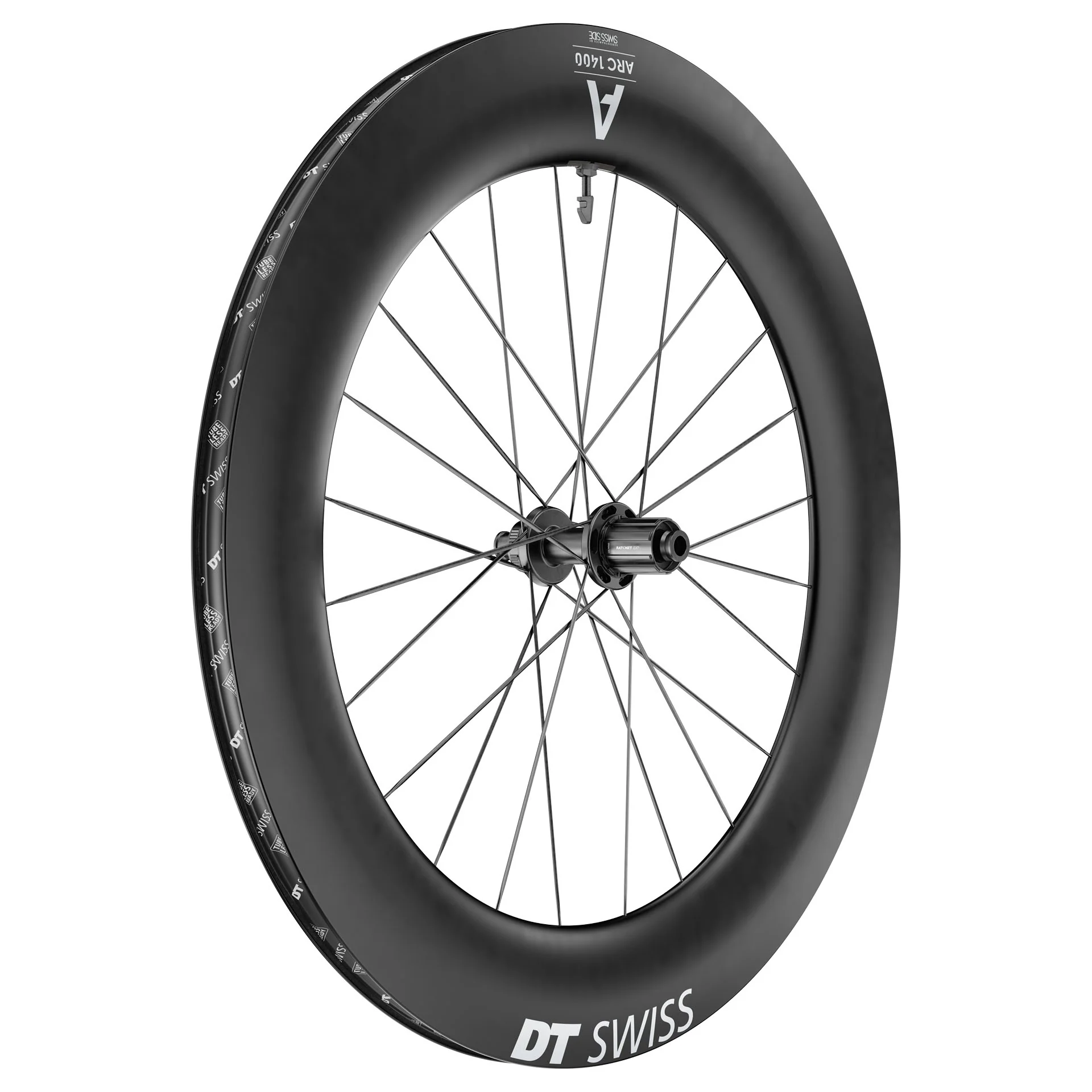 Roue Arrière DT SWISS ARC 1400 DICUT 85 Tubeless Ready (Center Lock)