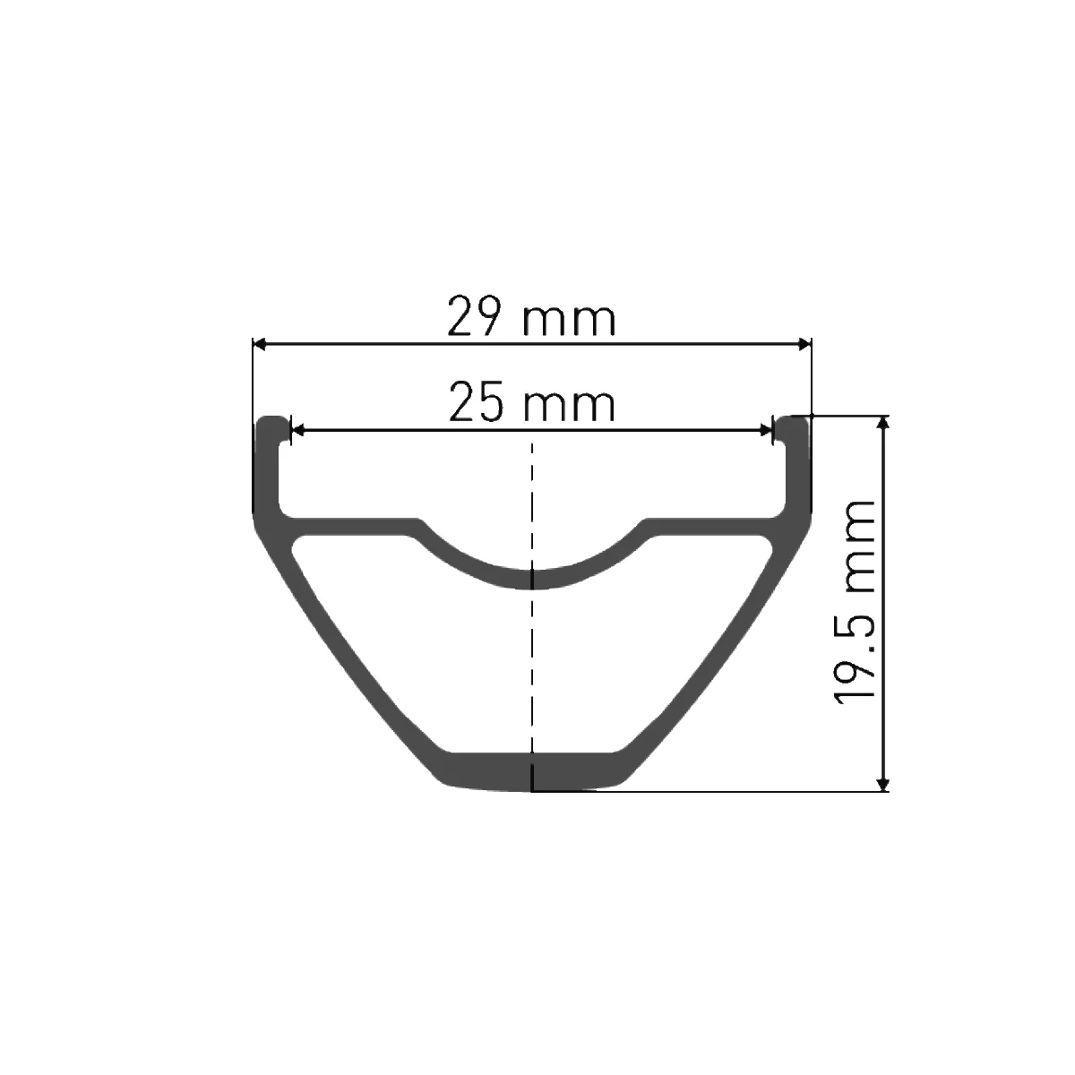 Roue Arrière DT SWISS X 1900 SPLINE 25 mm 29" 12x142 mm - Image 4
