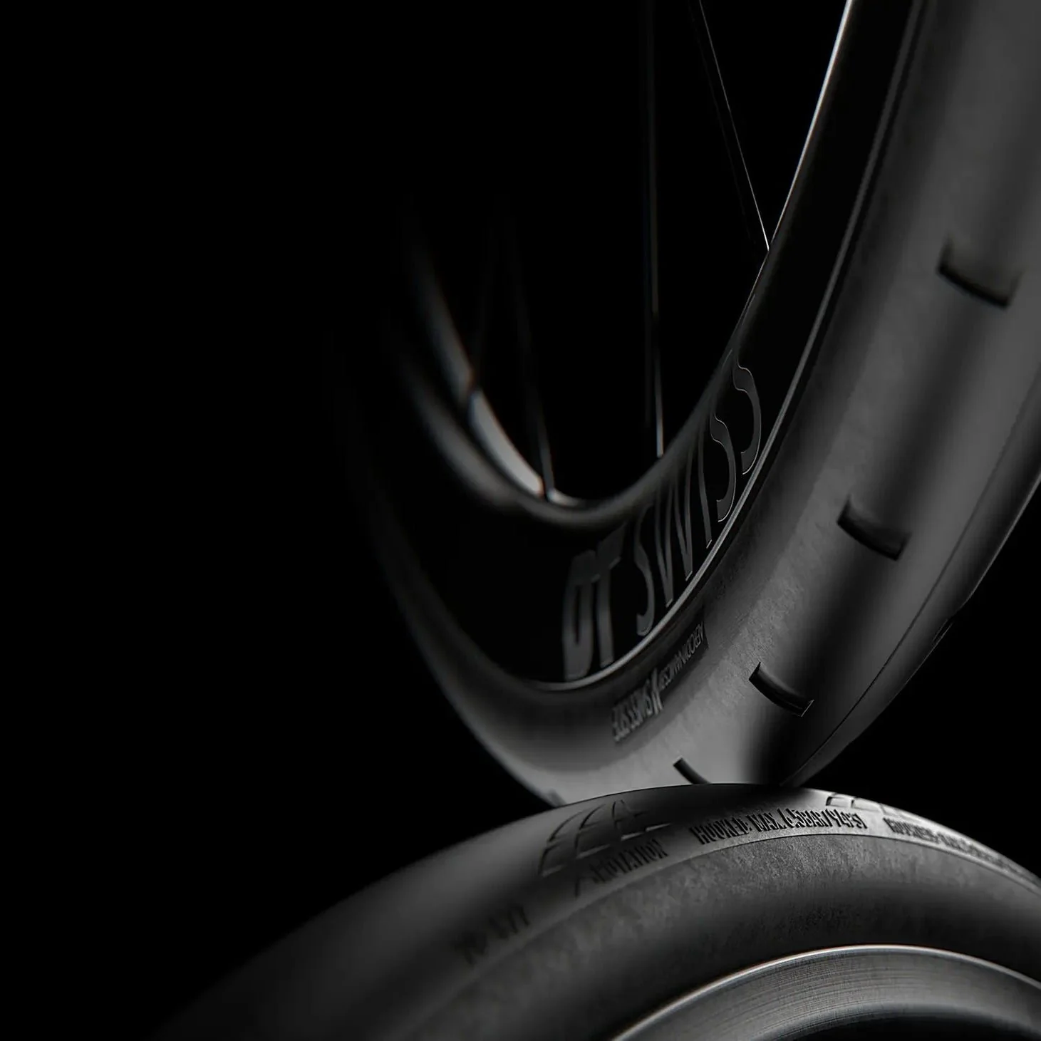 Roue Avant DT SWISS ARC 1100 DICUT WTS 55 Tubeless Ready (Center Lock) - Image 6