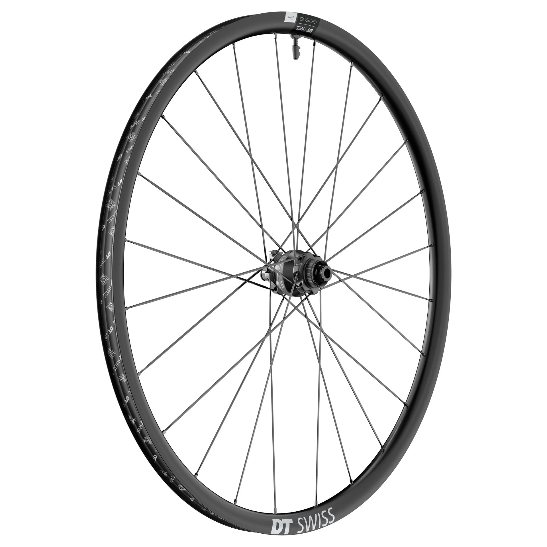 Paire de Roues DT SWISS GR 1600 SPLINE 25 Tubeless Ready (Center Lock) Dynamo - Image 3