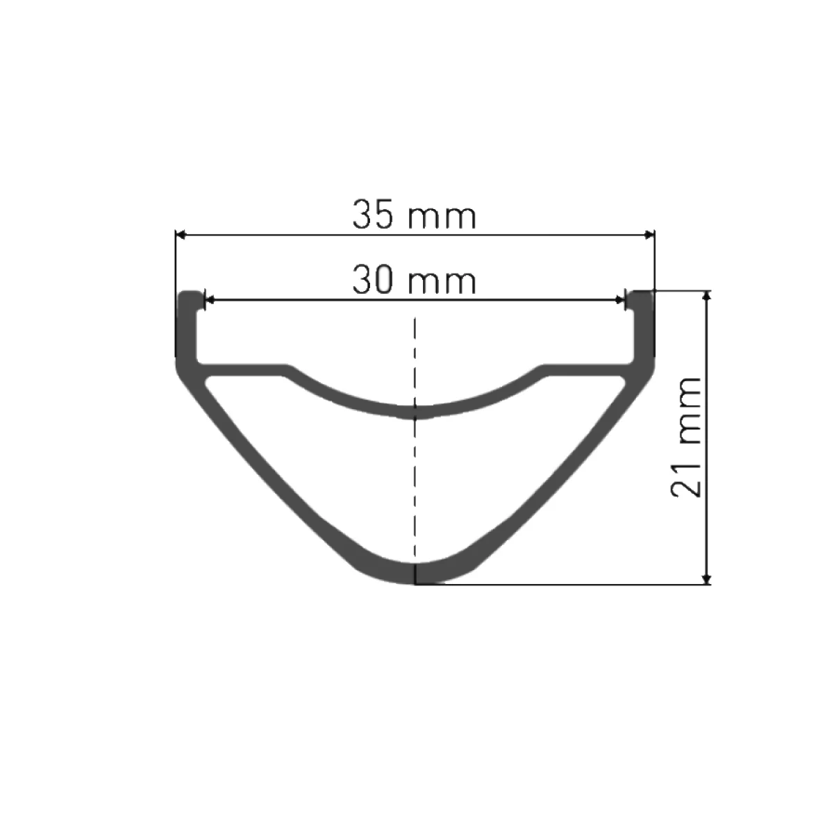 Roue Avant DT SWISS HX 1700 SPLINE 30 mm 29" 15x110 mm Boost - Image 3