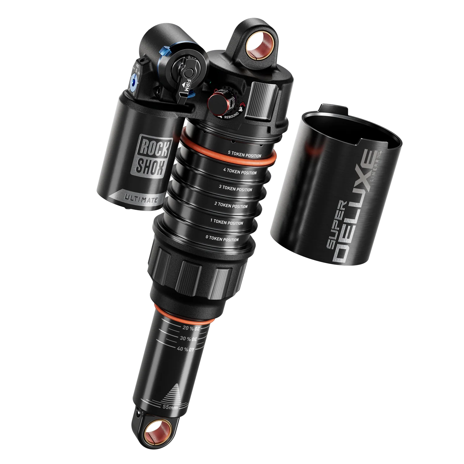 Amortisseur ROCKSHOX SUPER DELUXE ULTIMATE RC2T LINEAR XL D1 Trunnion pour Santa Cruz Vala (2025+) - Image 6