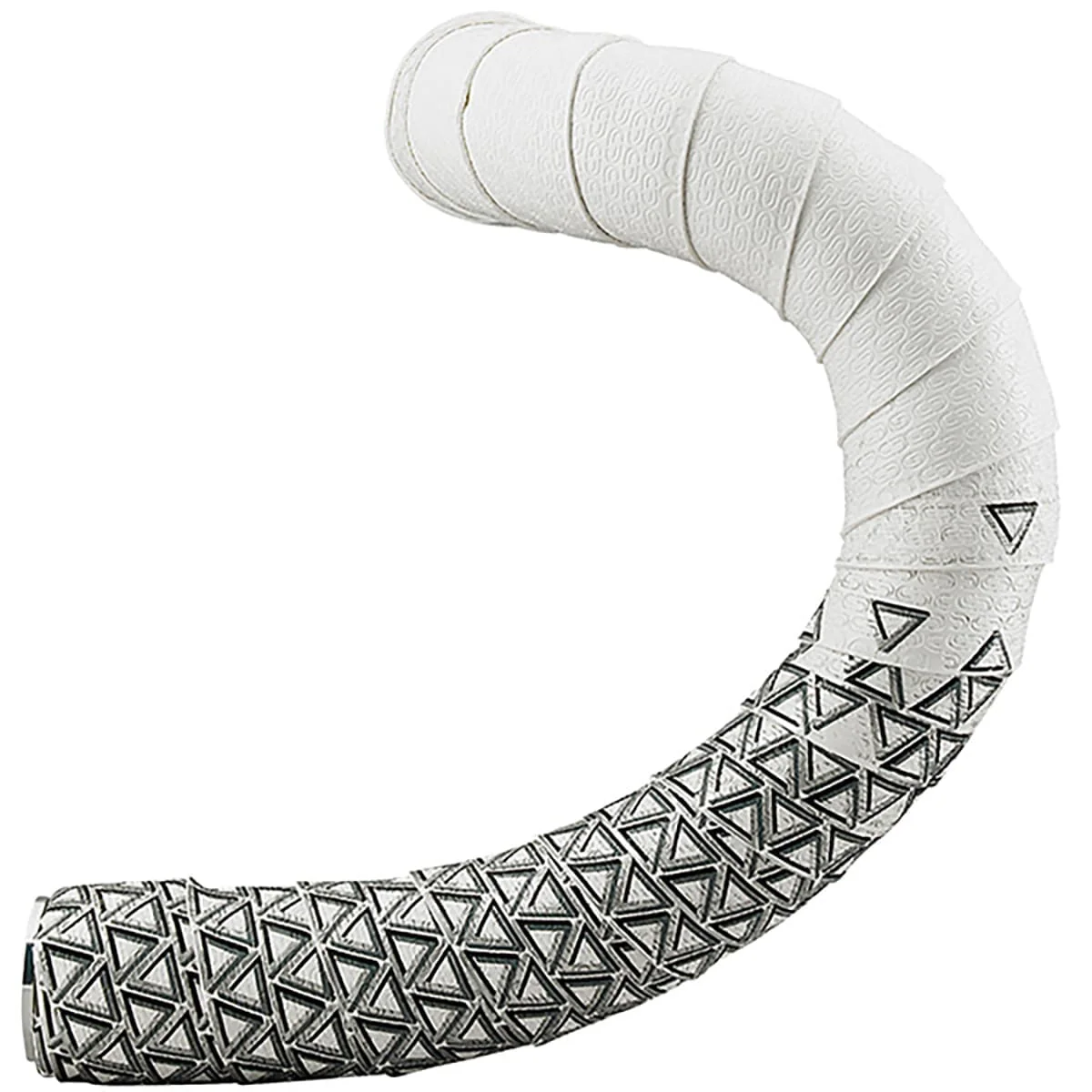 Ruban de cintre DEDA LOOP + END-PLUG Blanc/Noir