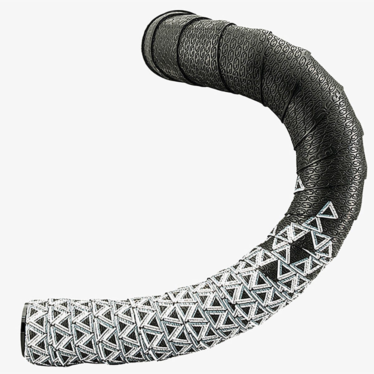 Ruban de cintre DEDA LOOP + END-PLUG Noir/Argent