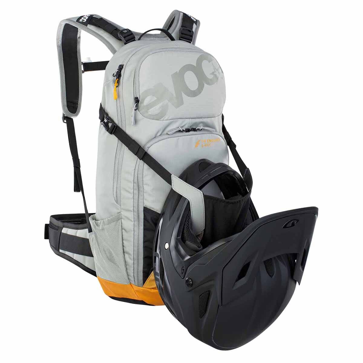 Sac à Dos avec Dorsale EVOC FR ENDURO E-RIDE 16L Gris/Orange - Image 5