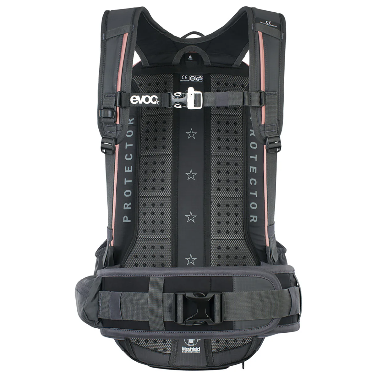 Sac à Dos avec Dorsale EVOC PROTECTOR FR ENDURO 16 L Rose - Image 2