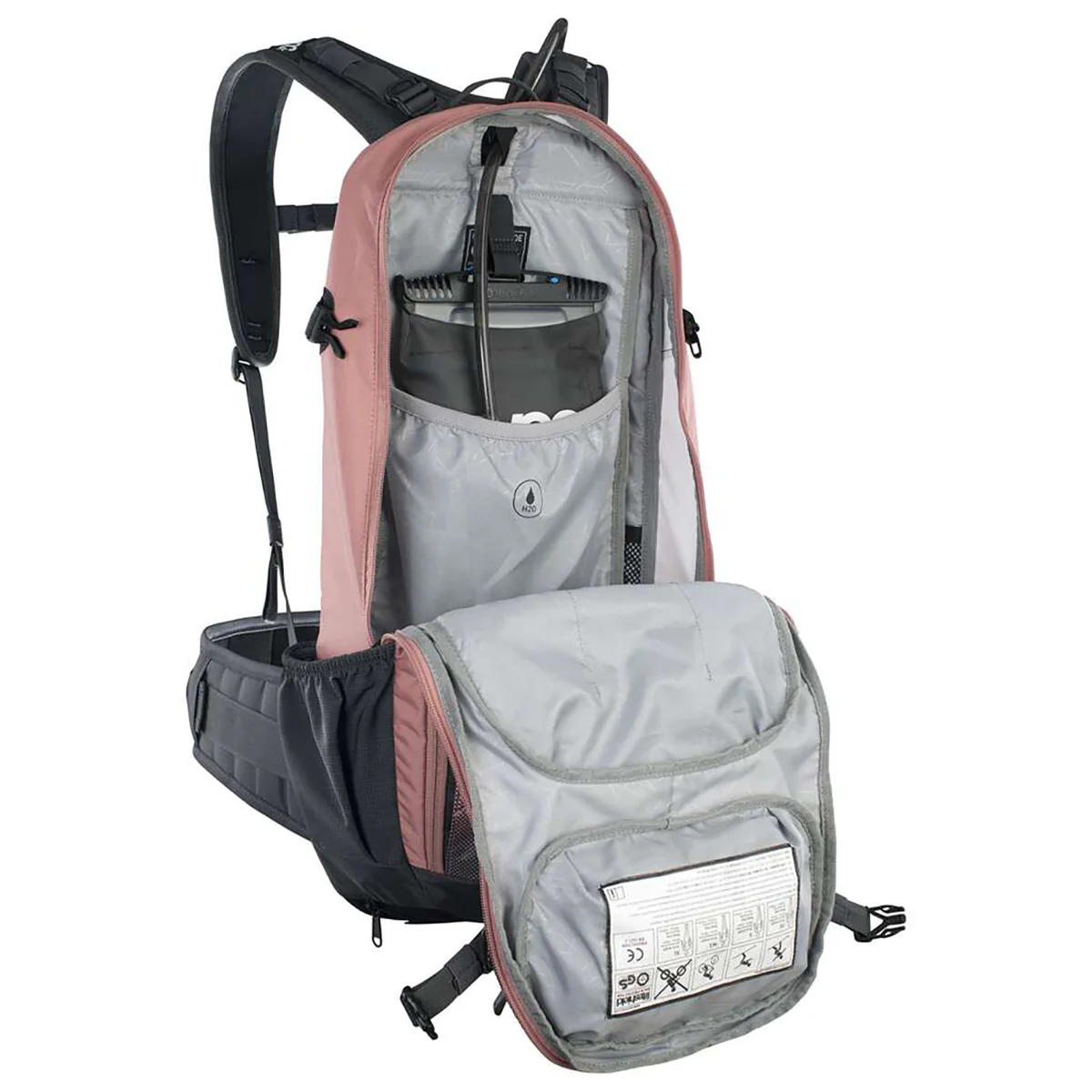 Sac à Dos avec Dorsale EVOC PROTECTOR FR ENDURO 16 L Rose - Image 4