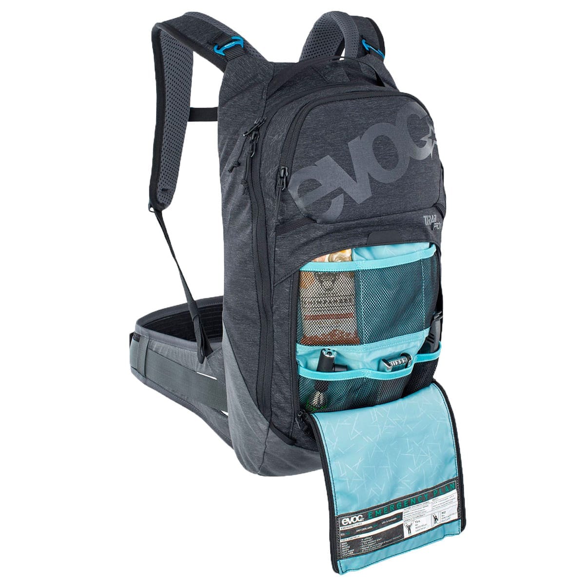 Sac à Dos avec Dorsale EVOC TRAIL PRO 10L Noir - Image 5