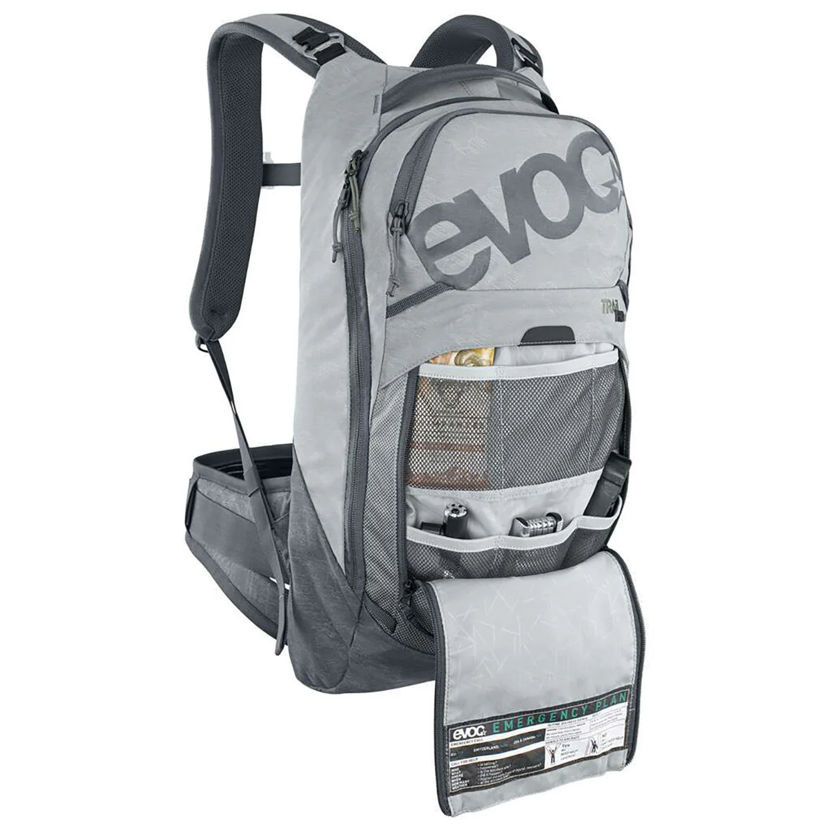 Sac à Dos avec Dorsale EVOC TRAIL PRO 10L Gris - Image 4