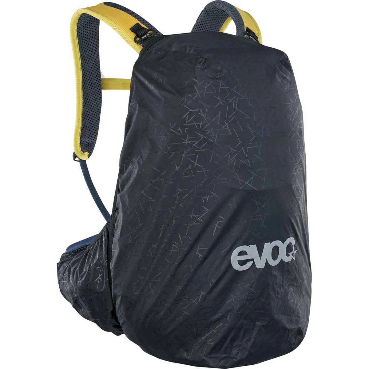 Sac à Dos avec Dorsale EVOC TRAIL PRO 10L Jaune/Bleu - Image 6