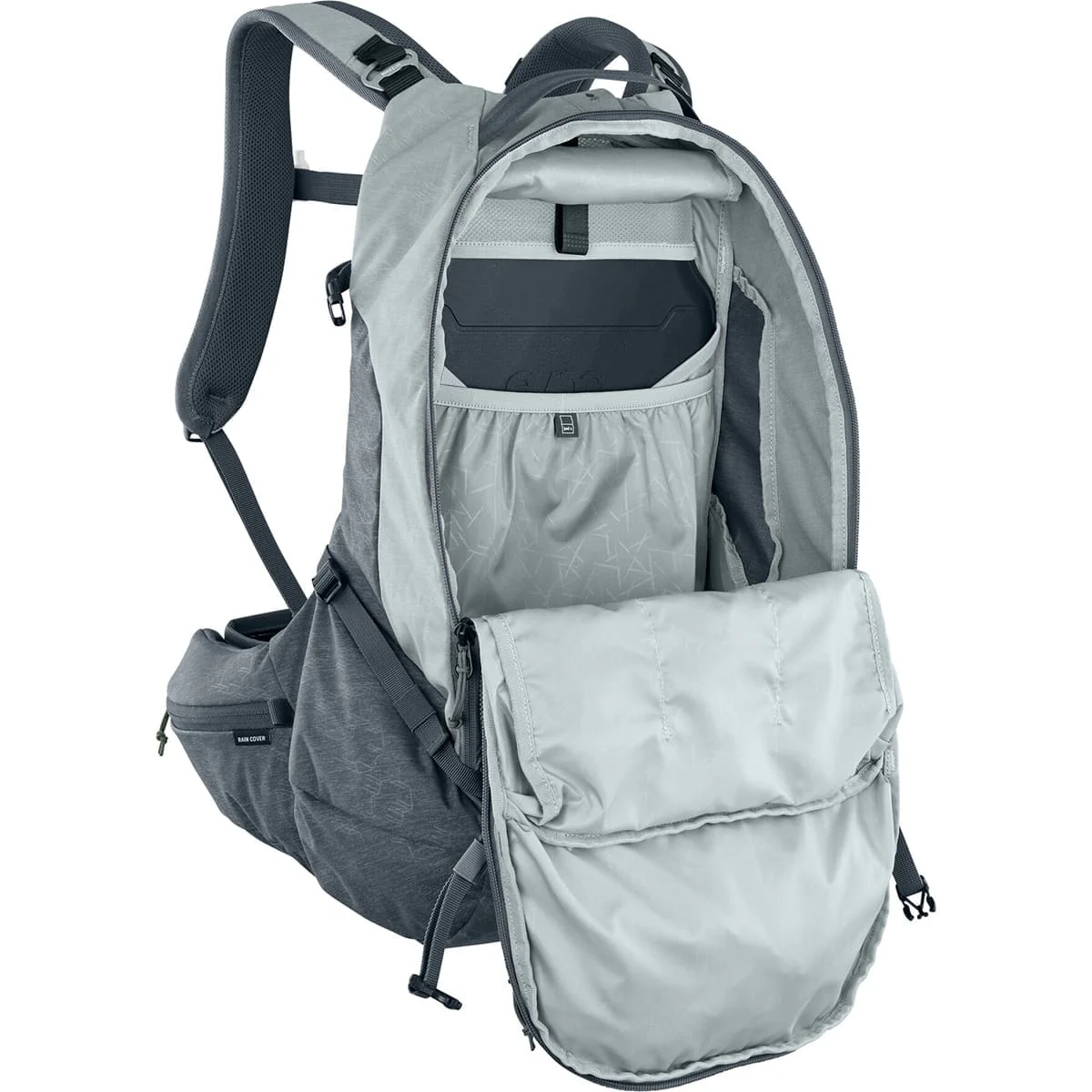 Sac à Dos avec Dorsale EVOC TRAIL PRO 26L Gris - Image 4