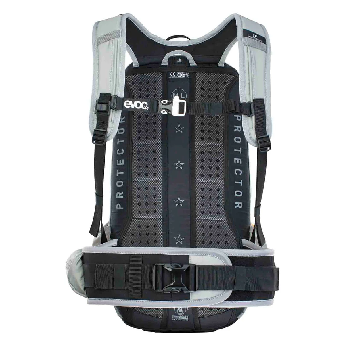 Sac à Dos avec Dorsale EVOC PROTECTOR FR ENDURO 16 L Gris - Image 2