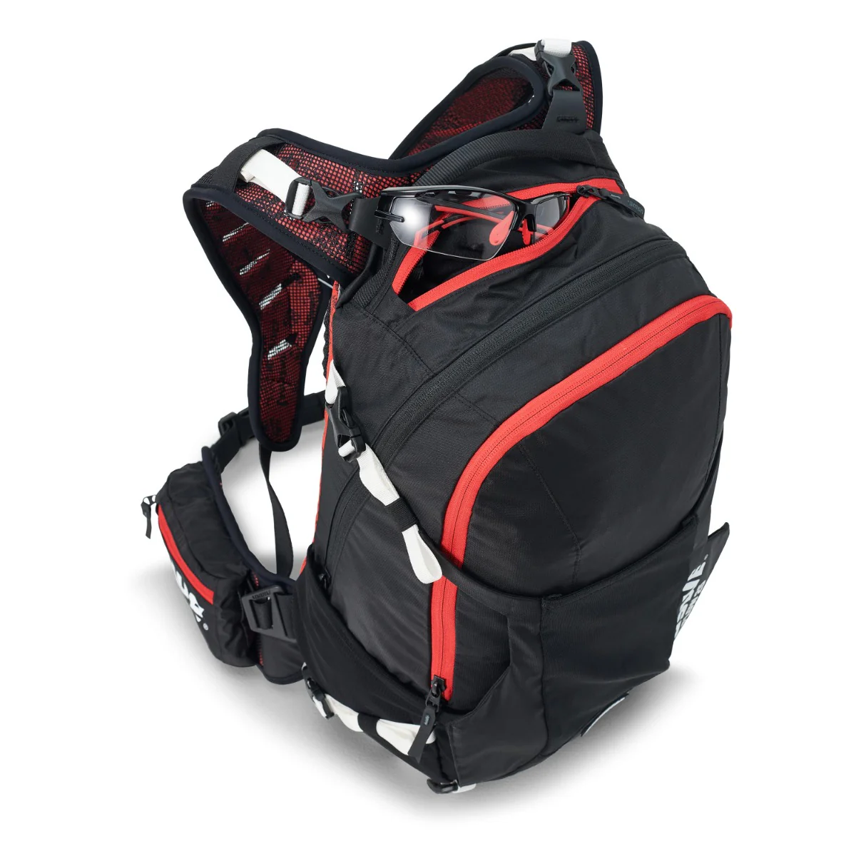 Sac à Dos avec Dorsale Intégrée USWE FLOW 16 L Noir/Rouge - Image 5