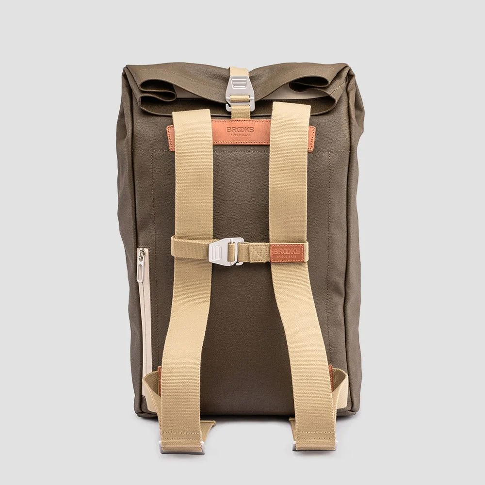 Sac à Dos BROOKS PICKWICK COTTON CANVAS 26L Marron - Image 3