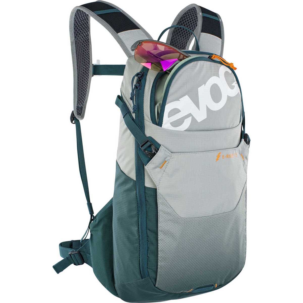 Sac à Dos EVOC E-RIDE 12L Gris/Petrol - Image 5