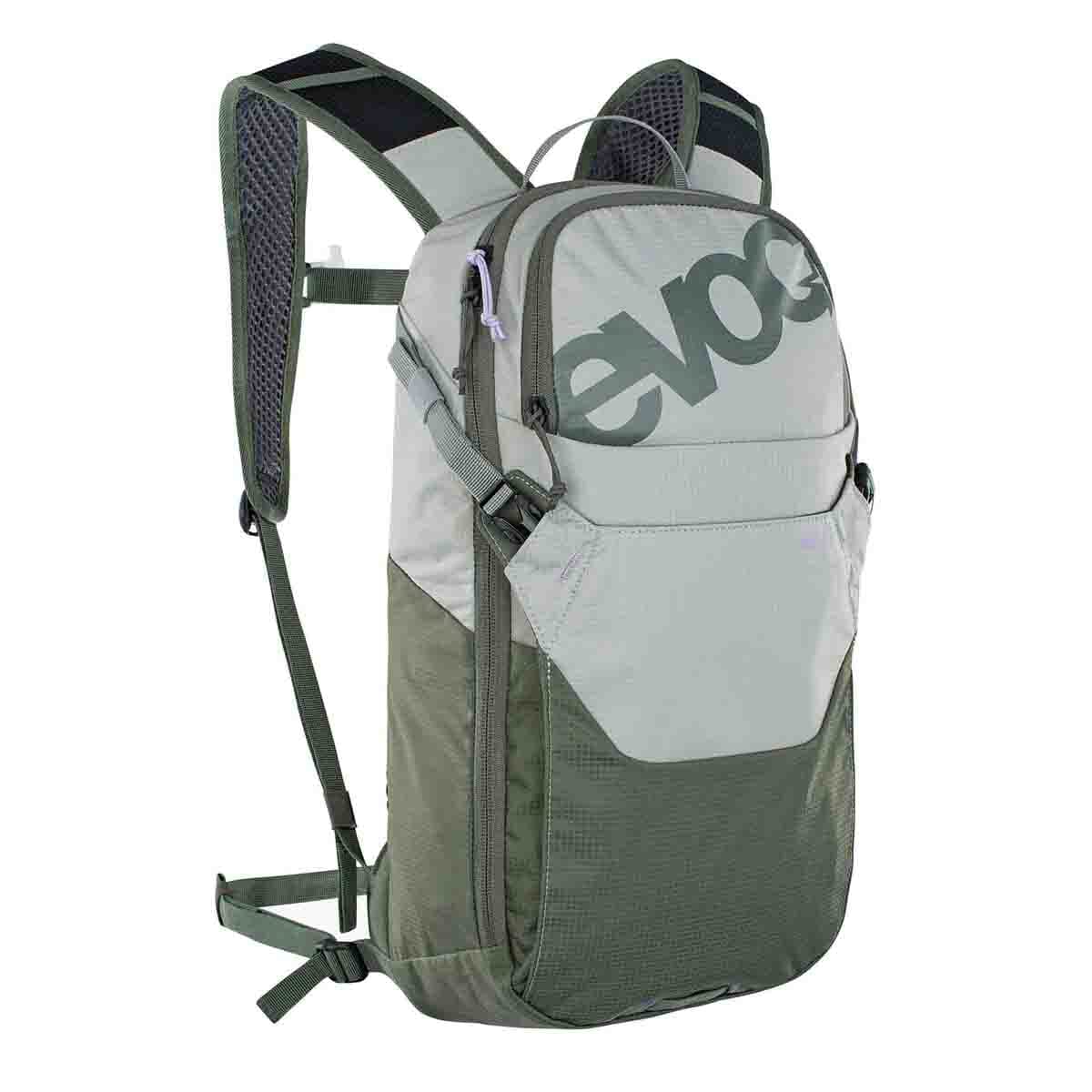 Sac à Dos EVOC RIDE 8L Gris/Kaki - Image 6