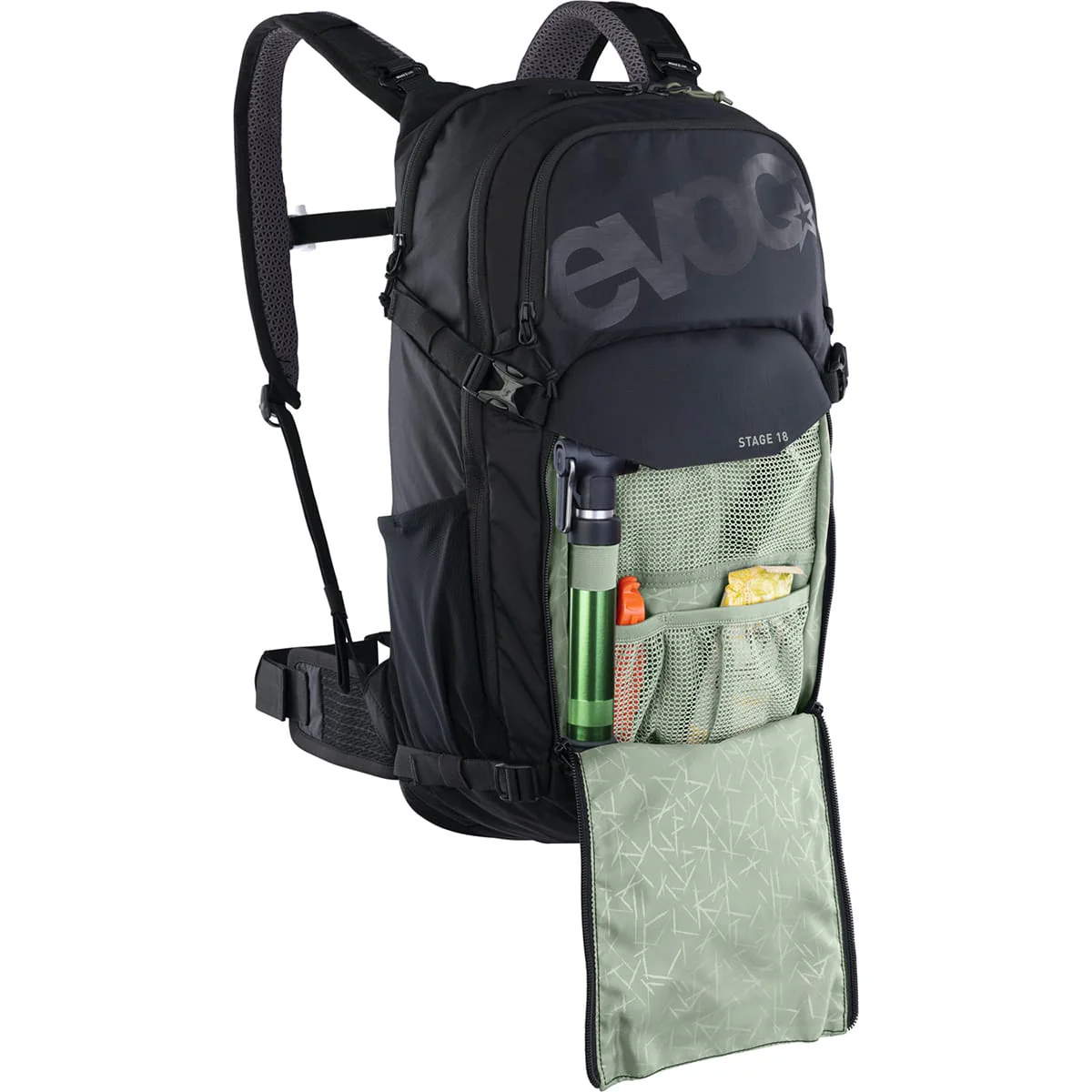 Sac à Dos EVOC STAGE 18 L Noir - Image 3