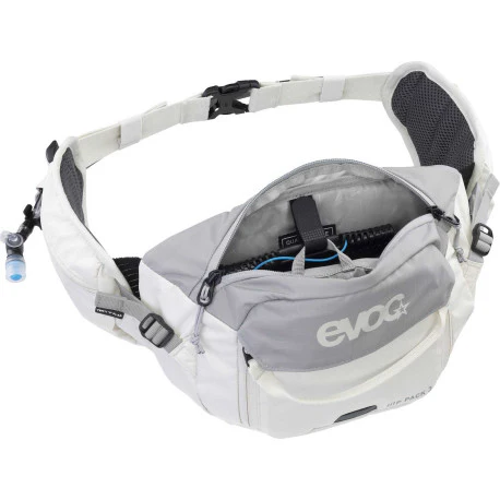 Sacoche Banane EVOC HIP PACK 3 L + Poche à Eau 1.5 L Gris - Image 3