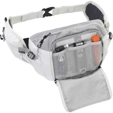 Sacoche Banane EVOC HIP PACK 3 L + Poche à Eau 1.5 L Gris - Image 4