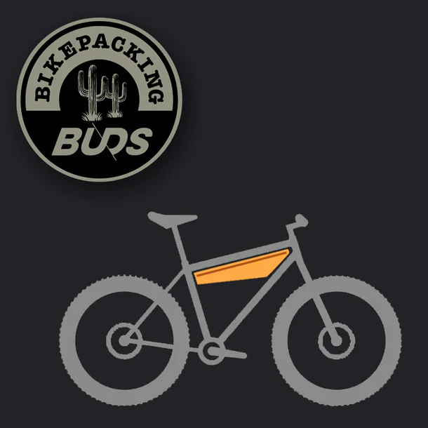 Sacoche de Cadre BUDS HALF FRAME BAG 4.5L Noir - Image 2