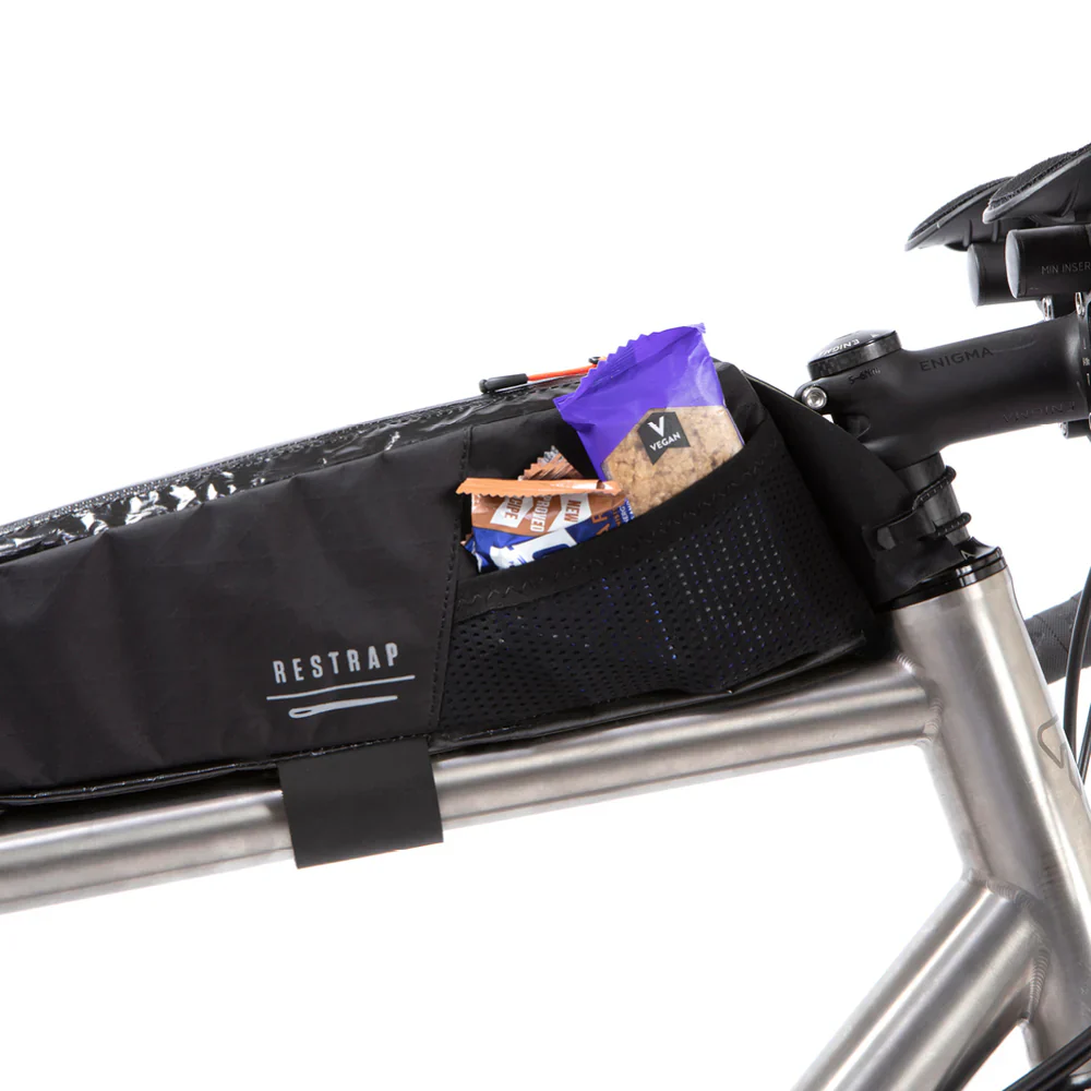 Sacoche de Cadre RESTRAP RACE TOP TUBE BAG LONG 2 L Noir - Image 4