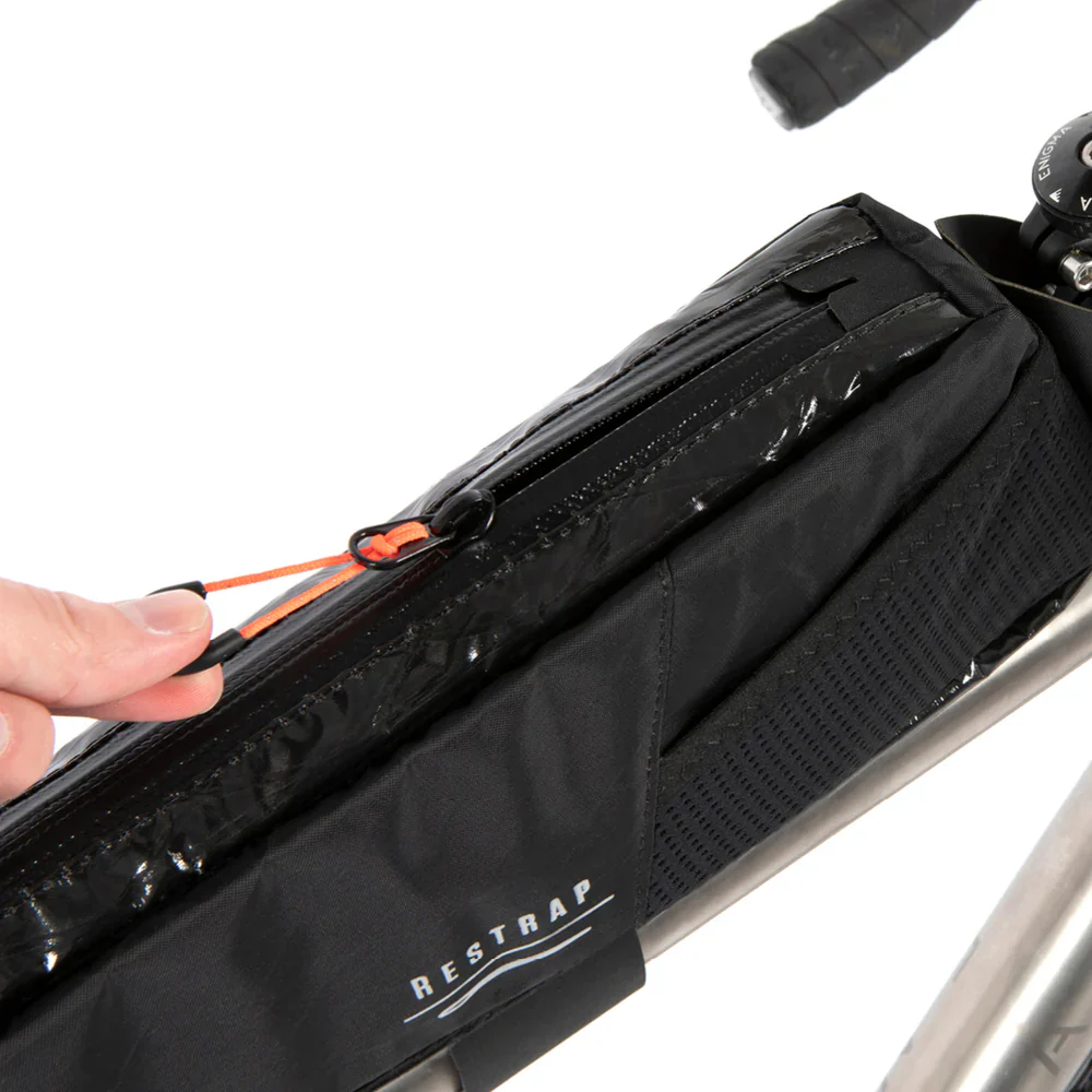 Sacoche de Cadre RESTRAP RACE TOP TUBE BAG LONG 2 L Noir - Image 7
