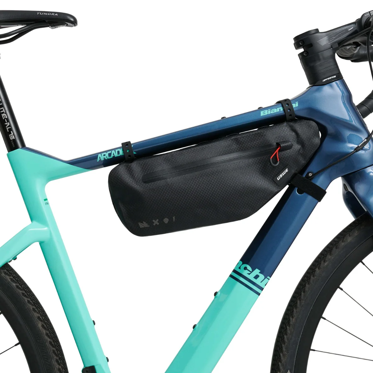 Sacoche de Cadre USWE FRAME TUBE SMALL 2.6 L Noir - Image 2
