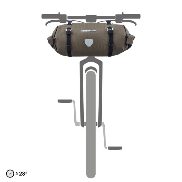 Sacoche de Guidon ORTLIEB HANDLEBAR PACK FLEX 9 L Beige - Image 7