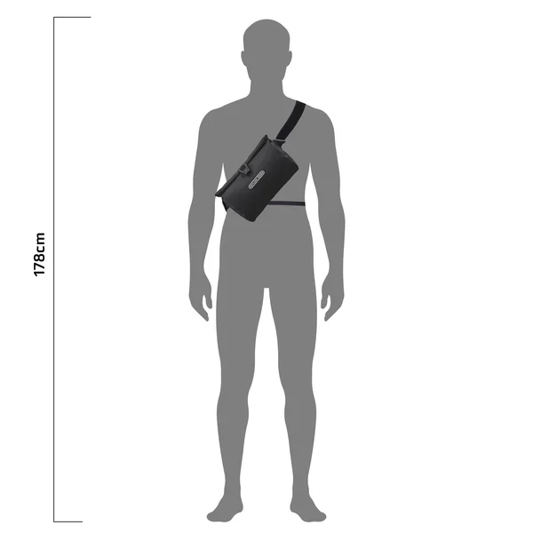 Sacoche de Guidon ORTLIEB VELO SLING FLEX 2.5 L Noir - Image 8