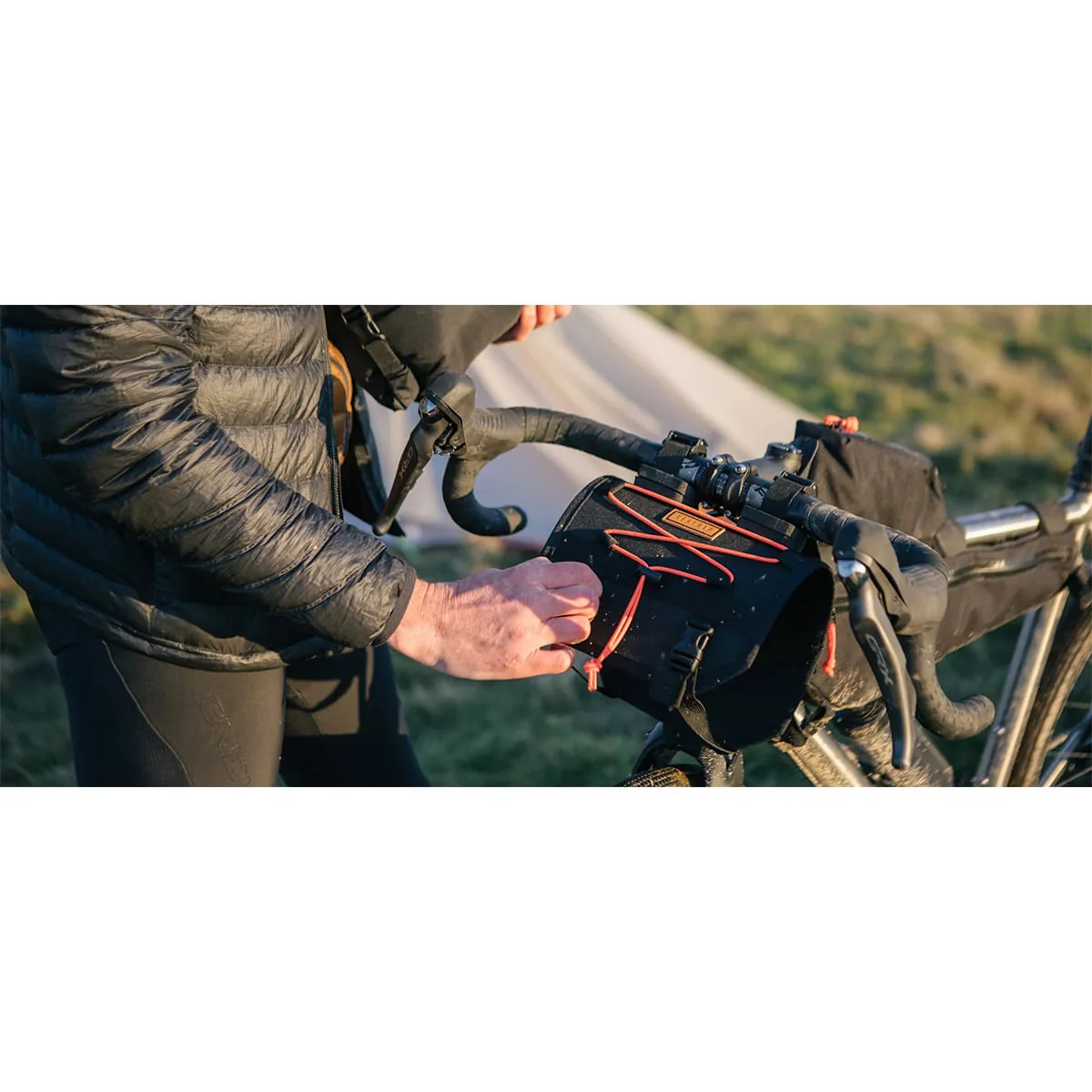 Sacoche de Guidon RESTRAP BAR BAG 14 L Orange - Image 8