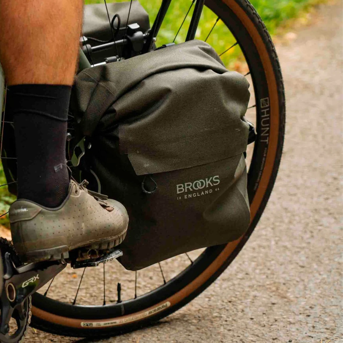 Sacoche de Porte-Bagages BROOKS SCAPE LARGE Vert - Image 9