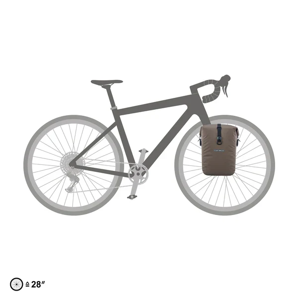 Paire de Sacoches de Porte-Bagages ORTLIEB GRAVEL PACK QL 2.2 29 L Beige - Image 4